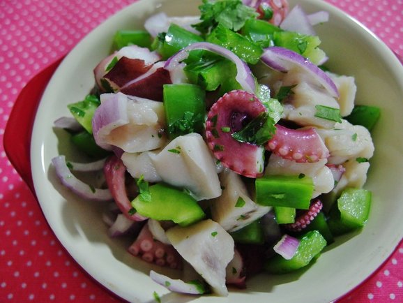 Seafood (Octopus & Swordfish) Ceviche Recipe | Spring Tomorrow