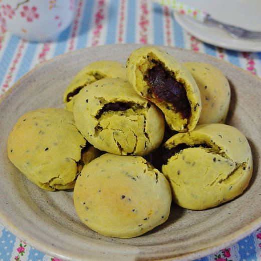 Black Sesame Pumpkin Mochi Bread Recipe Spring Tomorrow