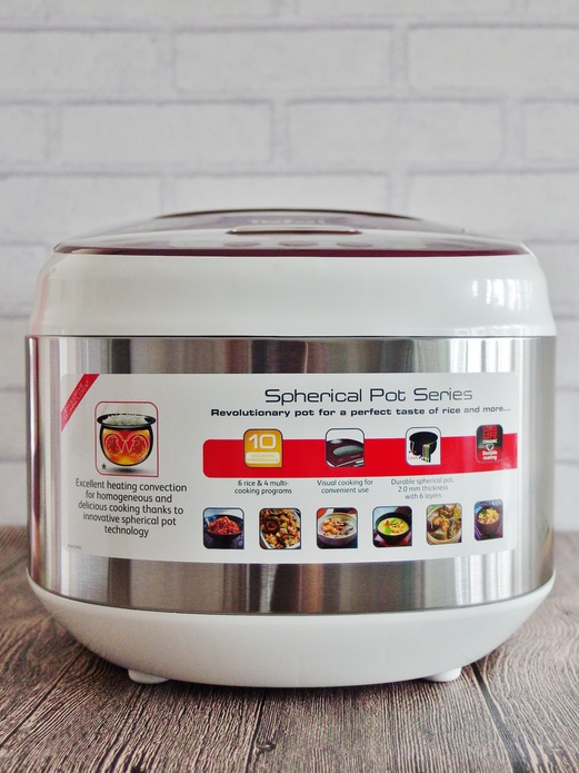 The New Tefal Advanced Spherical Pot Rice Cooker and a Mixed Seafood