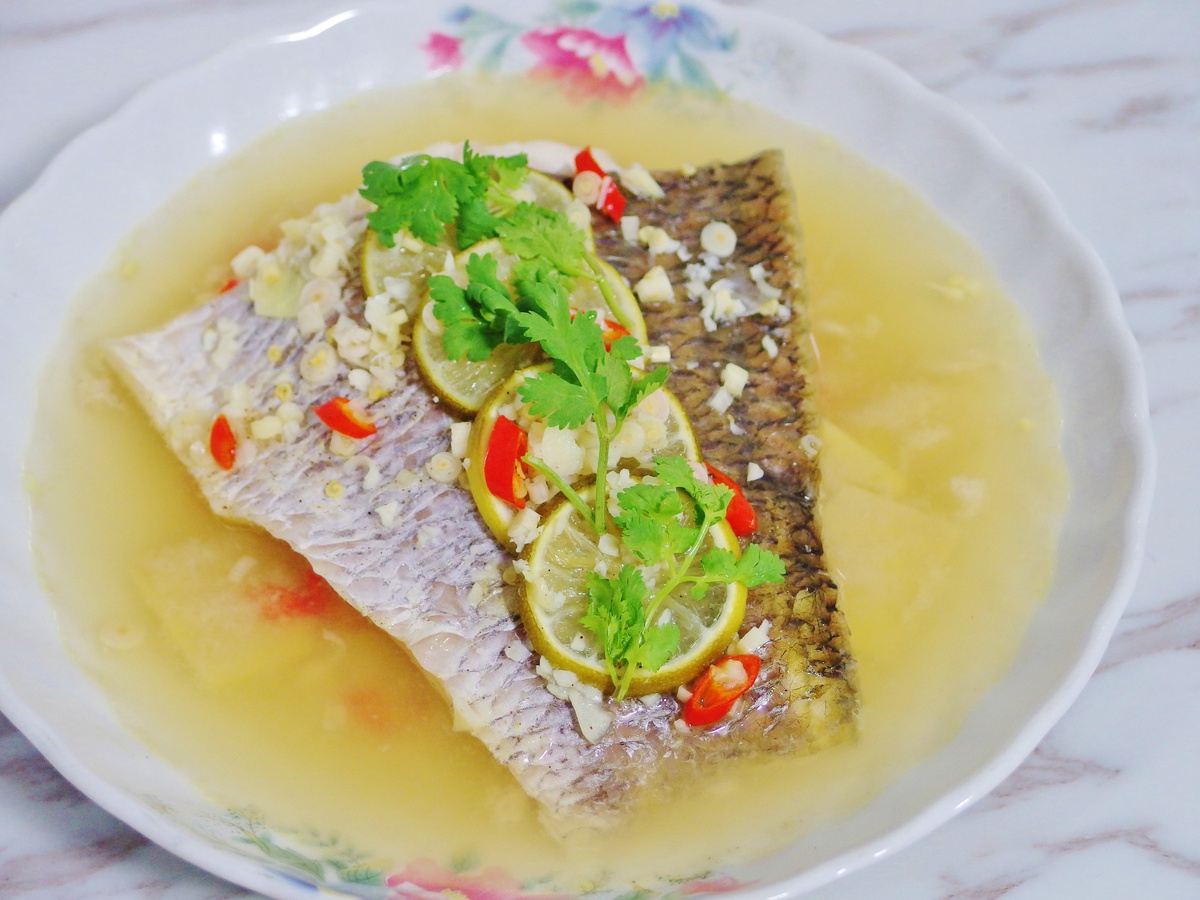 Steamed Sea Bass with Lime & Lemongrass Recipe Spring Tomorrow