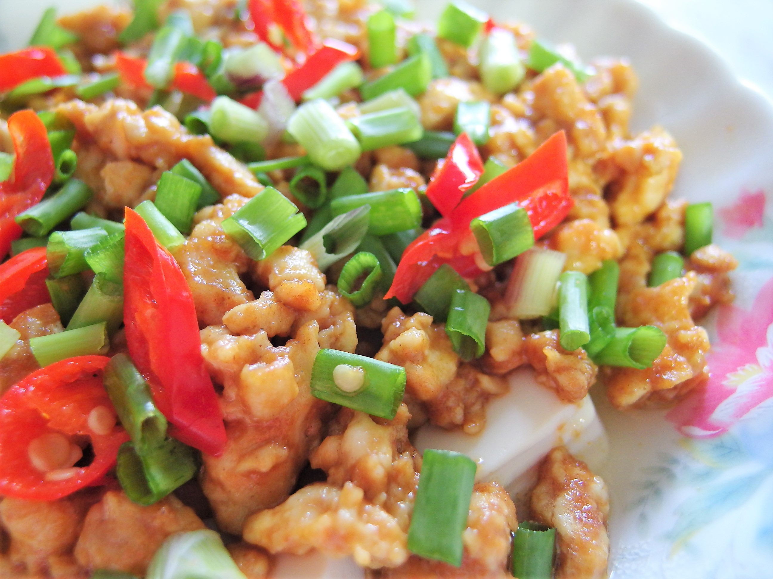Salted Egg Tofu and Chicken Recipe | Spring Tomorrow
