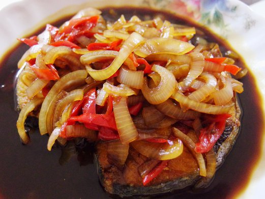 Soy Sauce Fried Batang Fish Recipe