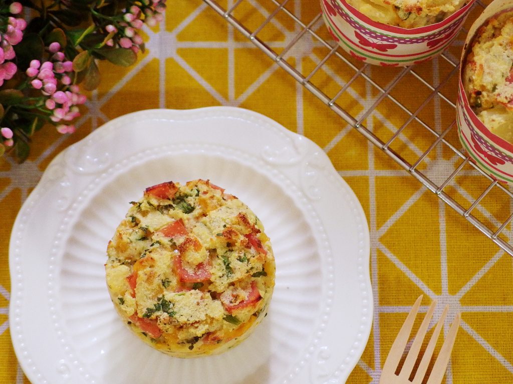 Savoury Muffins Recipe | Hawaiian-Style | Low Carb