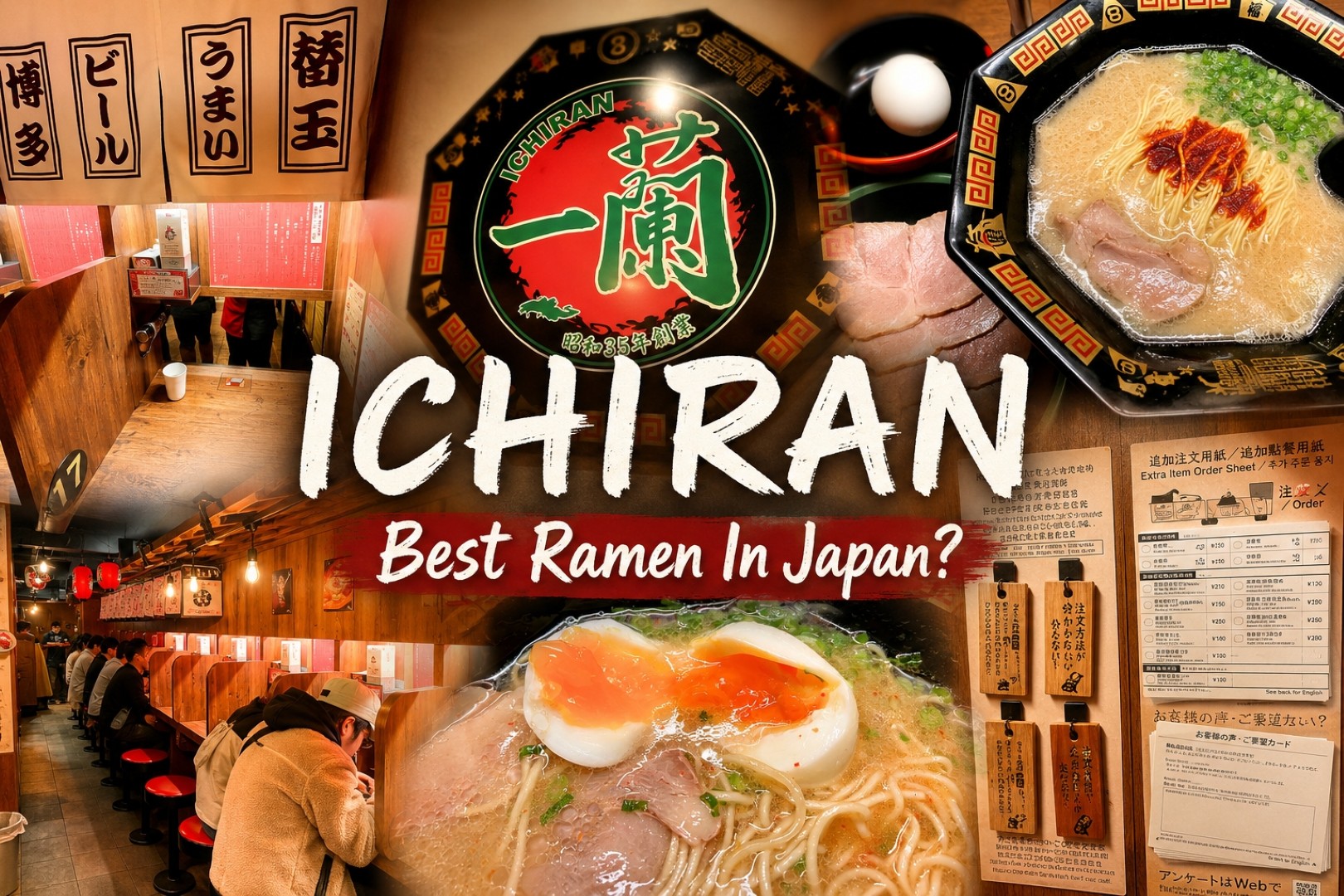 ICHIRAN - Best Ramen In Japan Or Just Hype?