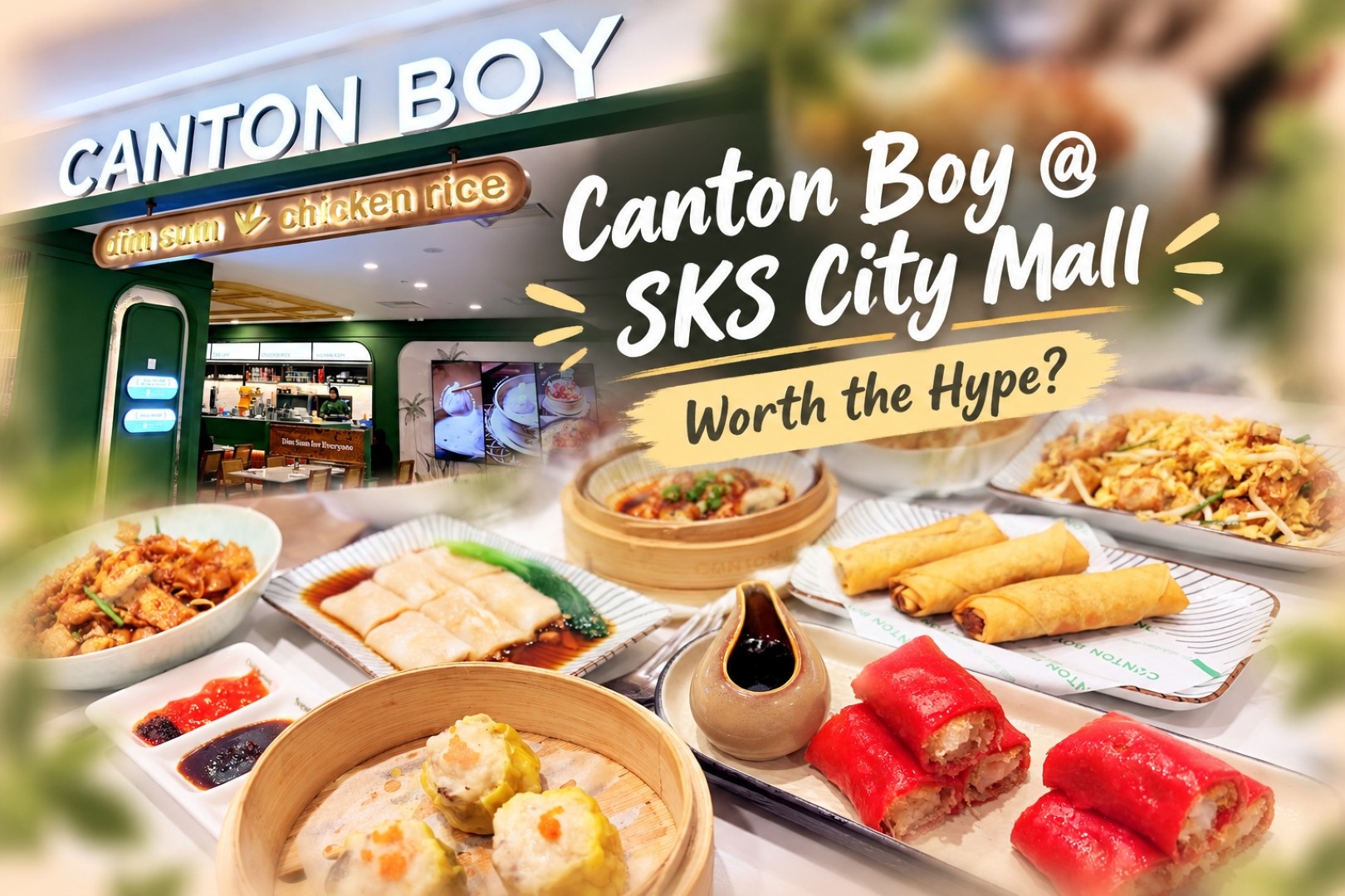 Canton Boy SKS City Mall - Is This JB's Best Halal Dim Sum?