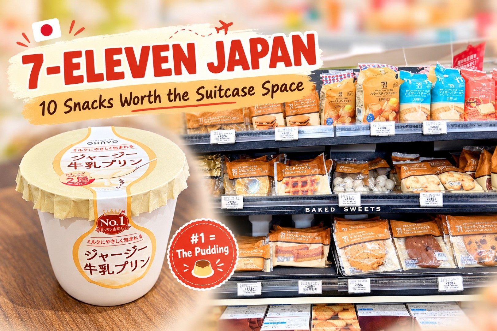 7-Eleven Japan Haul - 10 Snacks I Flew Home With