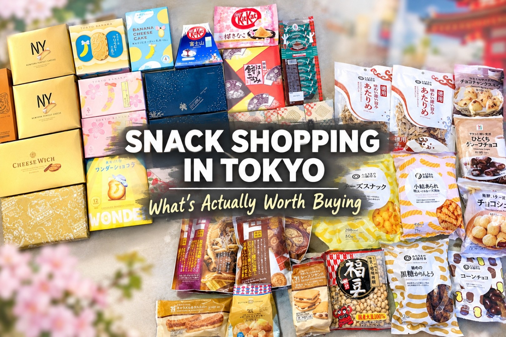 Things To Buy From Tokyo - Snacks Worth Your Luggage Space